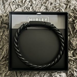 Hurley Men’s Leather Bracelet 9”